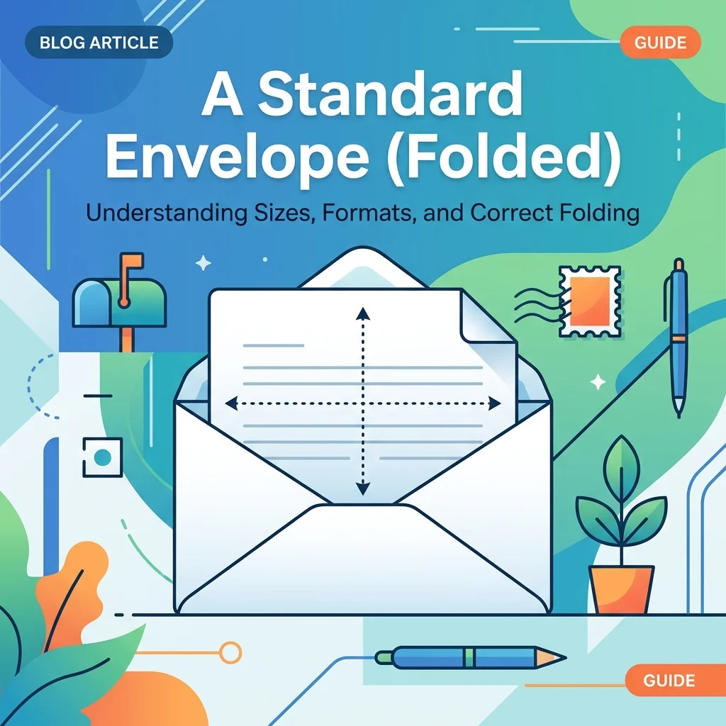 A Standard Envelope (Folded)