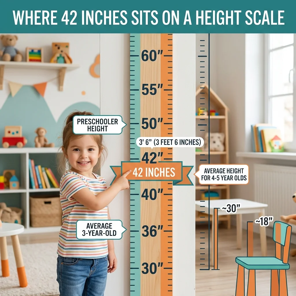 Where 42 Inches Sits on a Height Scale