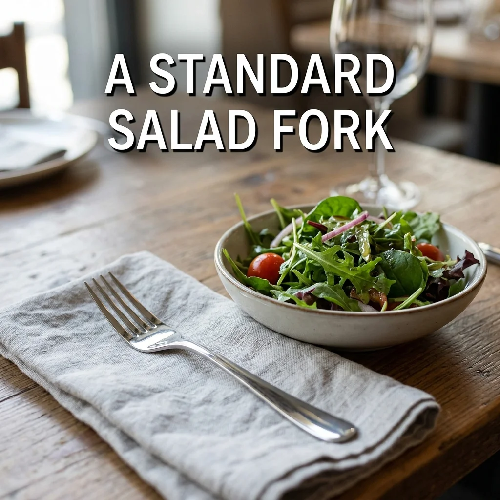 A Standard Salad Fork