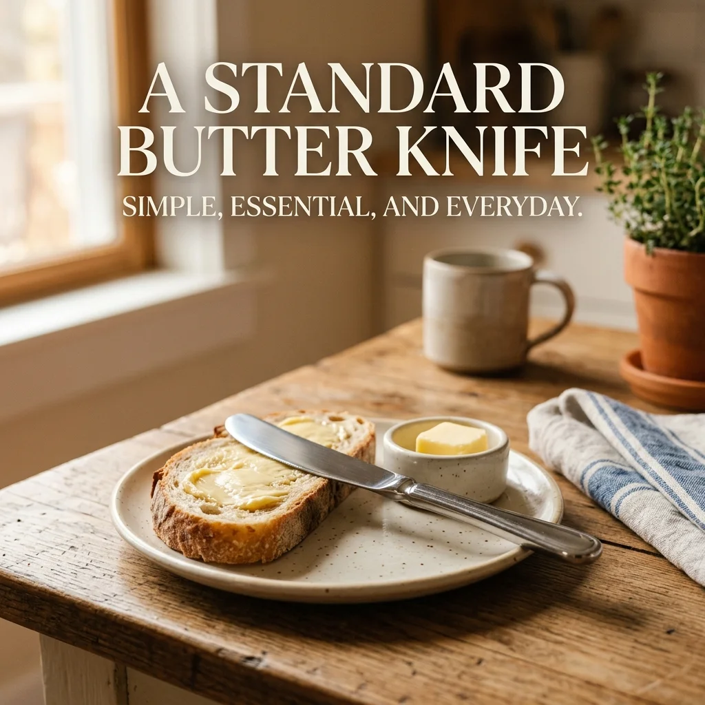 A Standard Butter Knife