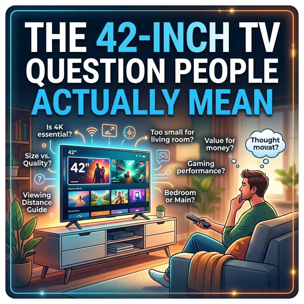 The 42-Inch TV Question People Actually Mean