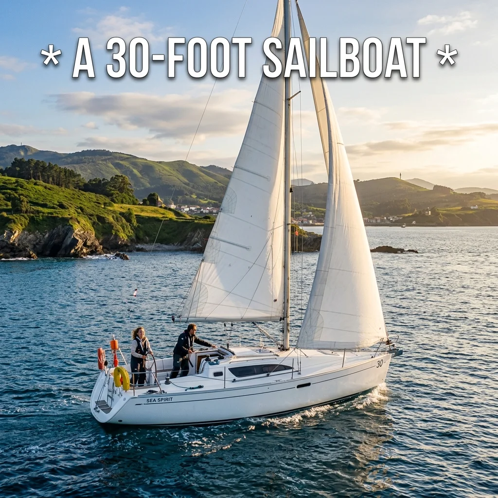 A 30-Foot Sailboat