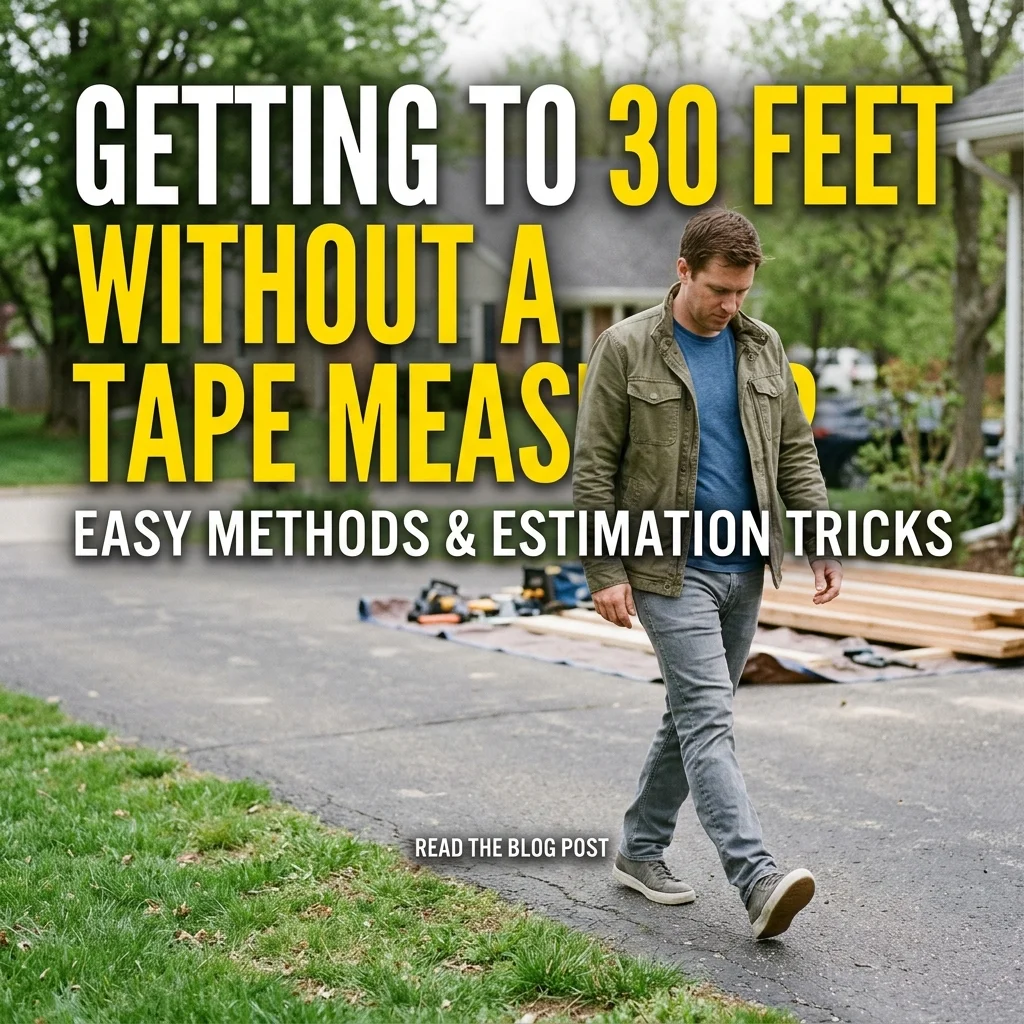 Getting to 30 Feet Without a Tape Measure